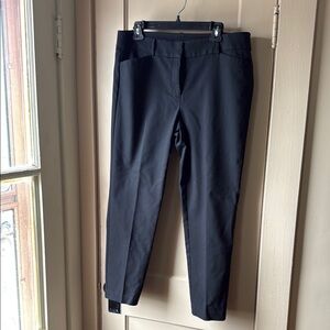 LOFT Black Trousers with Modern Fit and Crisp Creases